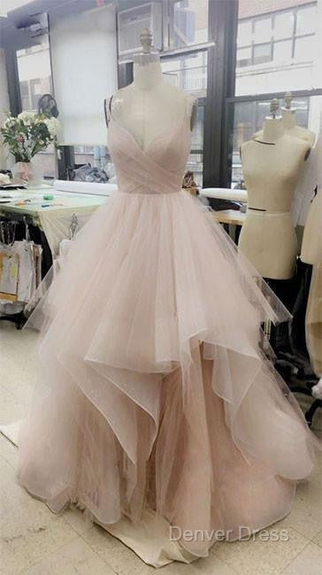 Champagne Prom Dress, White Prom Dress, Pink Prom Dress, ChampagneWhitePink Wedding Dress, ChampagneWhitePink Prom Dresses Secondary image