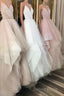 Champagne Prom Dress, White Prom Dress, Pink Prom Dress, ChampagneWhitePink Wedding Dress, ChampagneWhitePink Prom Dresses