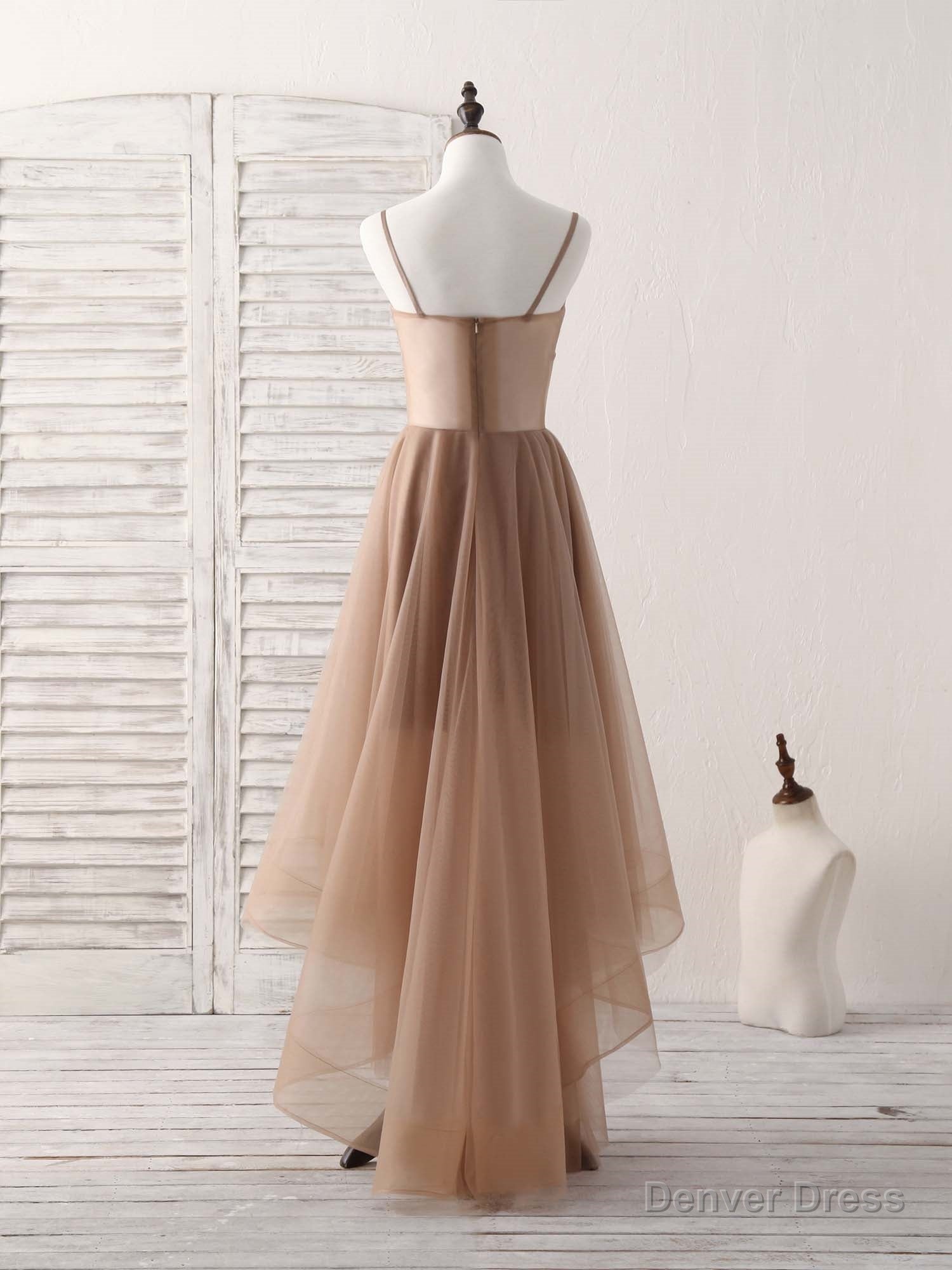 Champagne Short Prom Dress, Cute Champagne Homecoming Dresses