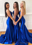 Charmeuse Prom Dresses Trumpet Mermaid Court Train Sleeveless