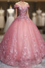 Charming Ball Gowns Off The Shoulder Tulle Sweet 16 Dress, Quinceanera Dresses