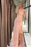 Charming mermaid lace appliques tulle Prom Dresses
