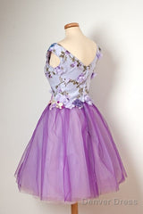 Charming Sexy Sleeveless Tulle Short Homecoming Dress
