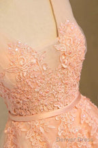 Charming Tulle Cute Homecoming Dress Short Prom Dresses