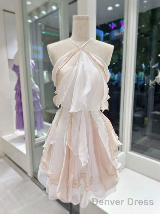 Chic A Line Chiffon Homecoming Dresses 18Th Birthday Outfits Main image