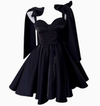 Chic A Line Satin Straps Short White Homecoming Dresses 20Th Birthday Outfits