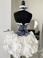 Chic A Line White Long Sleeves Homecoming Dresses 16Th Birthday Outfits