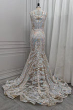 Chic Sequins Mermaid Prom Dresses Sparkle Evening Dresses On Sale