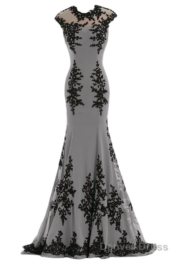 Chiffon And Appliques Mermaid Mother Of The Bride Dress Prom Gowns Main image