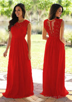 Chiffon Long Floor Length A Line Sleeveless Bateau Zipper Prom Dresses With Appliqued