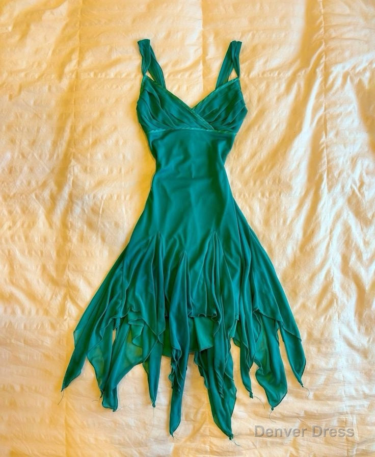 Chiffon Prom Dress Irregular Short Prom Dress Homecoming Dresses Main image