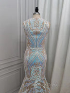 Classic Mermaid Lace Floor-Length Prom Dresses On Sale