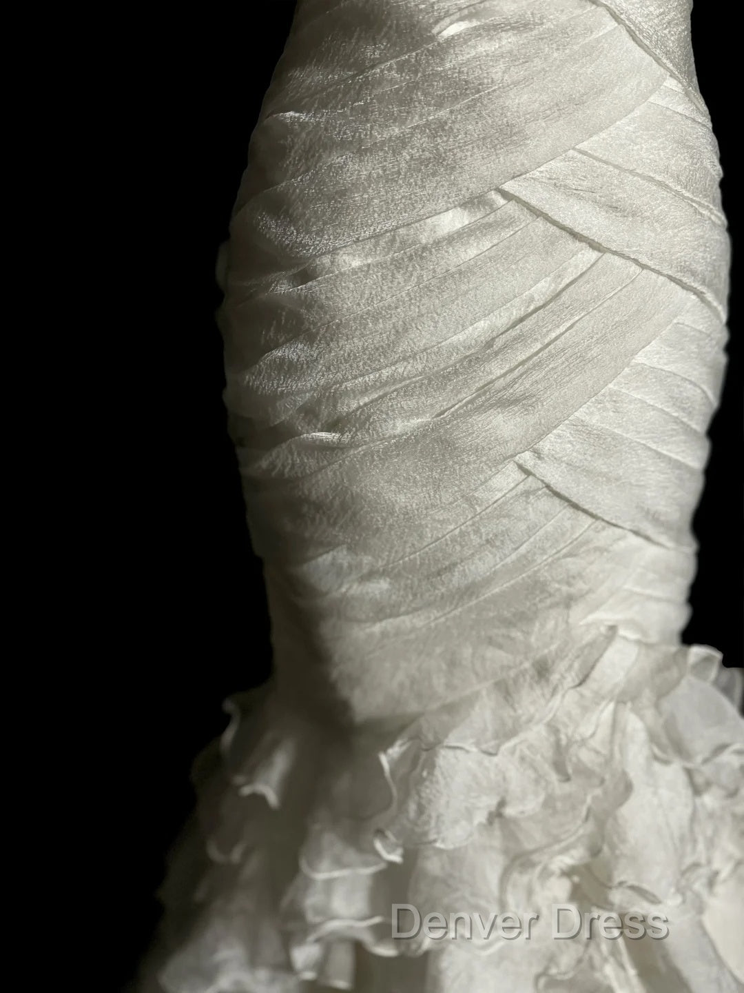 Classy Mermaid Sweetheart Tulle Ivory Long Wedding Dresses Bridal Dresses