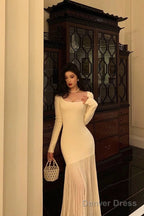Classy Mermaid U Neckline Prom Dresses Birthday Outfits Prom Gowns