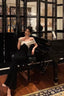 Classy Sheath Off The Shoulder Black Prom Dresses Birthday Outfits Prom Gowns
