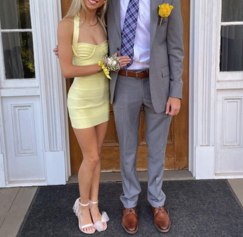 Classy Sheath Sweetheart Neck Yellow Short Mini Prom 8Th Grade Homecoming Dress Middle School Hoco Court Dress 21St Birthday Dresses Hoco Outfits
