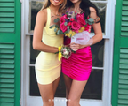 Classy Sheath Sweetheart Neck Yellow Short Mini Prom 8Th Grade Homecoming Dress Middle School Hoco Court Dress 21St Birthday Dresses Hoco Outfits