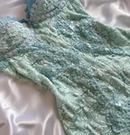 Classy Tiffany Blue Lace Appliques Short Birthday Outfits Homecoming Dress Spaghetti Strap Cocktail Dresses