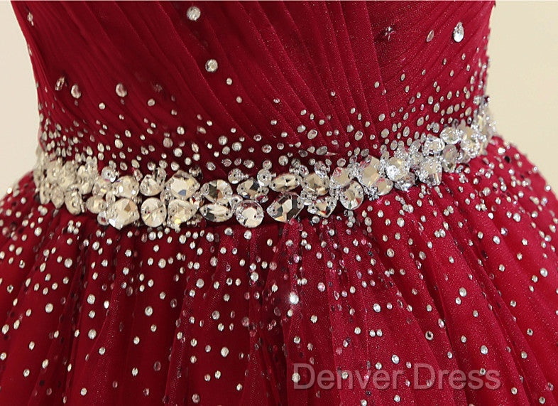 Custom Made Burgundy Off Shoulder Prom Dress, Burgundy Prom Dress, Off