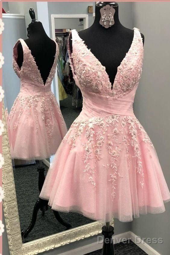 Cute A-Line Short Homecoming Dresses