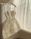 Cute A Line Straps Satin Ivory Homecoming Dress Prom Dresses