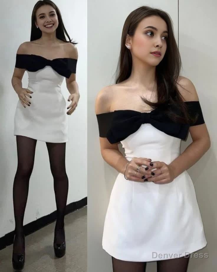 cute A Line white strapless homecoming Dresses 16th birthday outfits