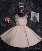 Cute Lace Sequins Short Prom Dress, Homecoming Dress