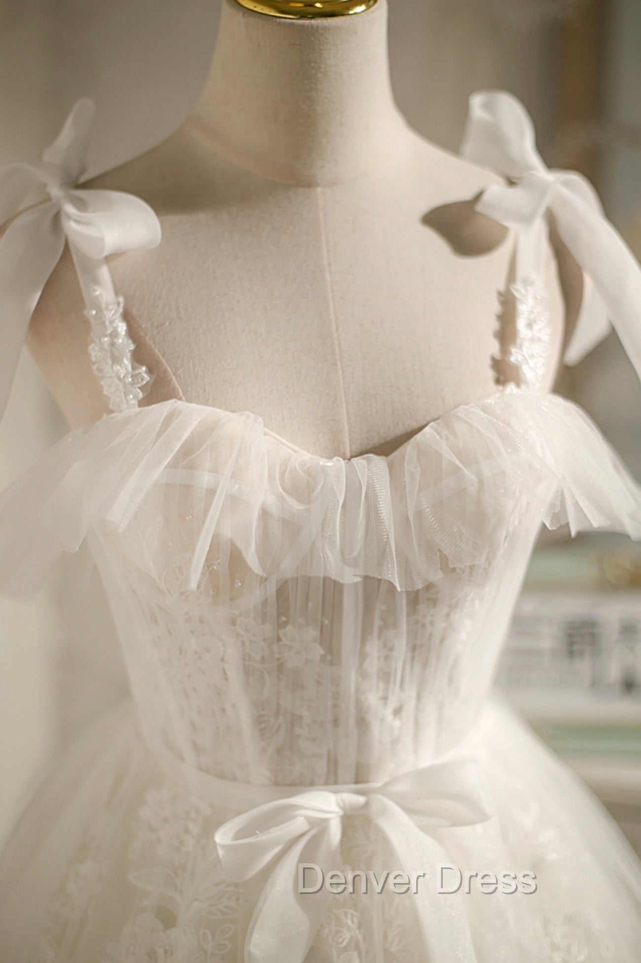 Cute Lace Short Prom Dress, A Line Homecoming Prom Dresses Secondary image