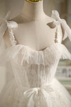 Cute Lace Short Prom Dress, A Line Homecoming Prom Dresses
