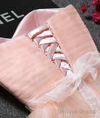 Cute Pink Short Prom Dress, Pink Homecoming Dresses
