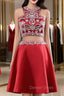 Cute Short 2 Piece Red Prom Dress Graduation Dress Prom Dresses