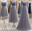 Cute Sweetheart Neck Tulle Prom Dress, Tulle Bridesmaid Dresses