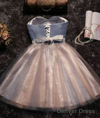 Cute Tulle Short Prom Dress For Teens, Homecoming Dresses