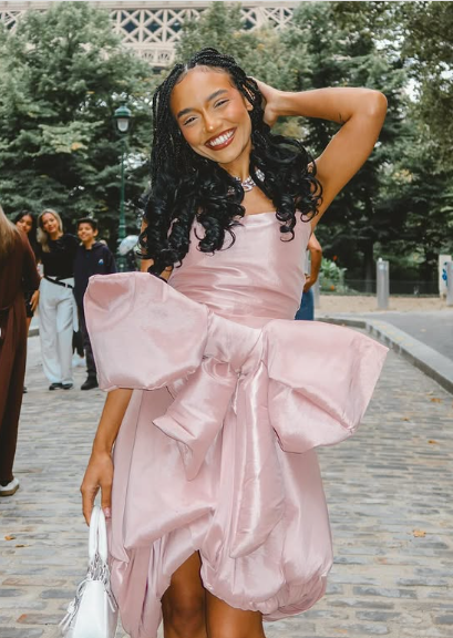 Design Pink Tube Top Bow Irregular 17Th Birthday Homecoming Dresses Main image