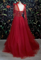 Gorgeous Red Long Prom Dress