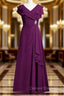 Elegance V Neck Beading A Line Mother Of The Bride Dresses