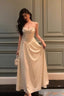 Elegant A Line Spaghetti Straps Long Prom Dresses Birthday Outfits Prom Gowns