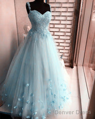 Elegant Appliques Princes Prom Dresses Sweetheart Ball Gown