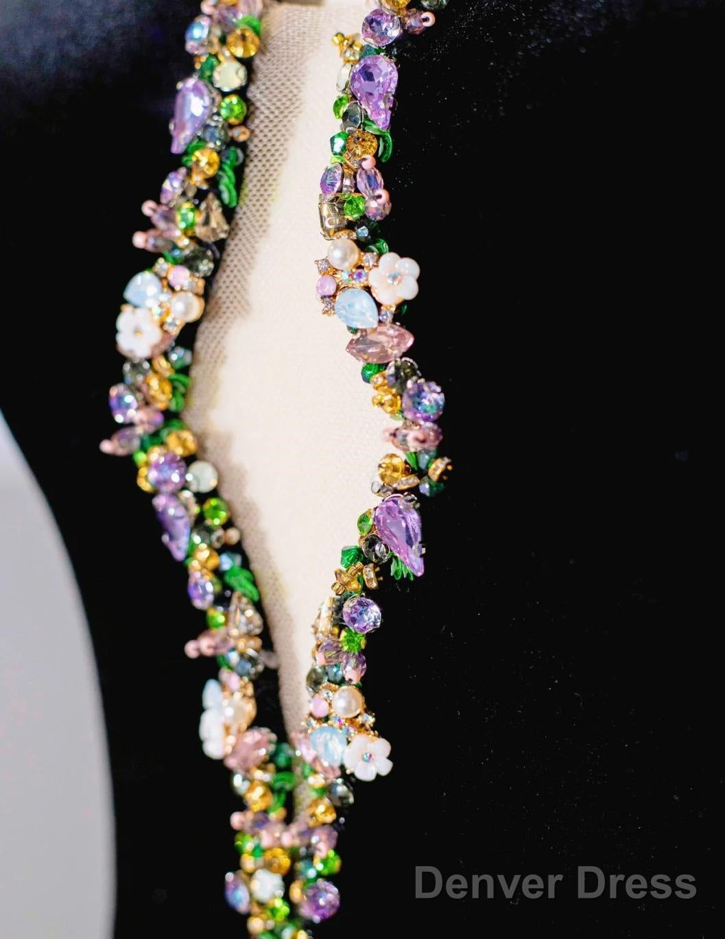 Elegant Black Velvet Mermaid Strapless Beaded Long Prom Dress Tulle Formal Evening Dress