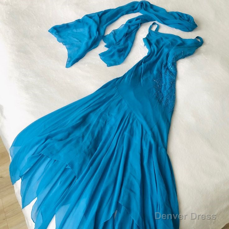 Elegant Chiffon Long Prom Dress Secondary image