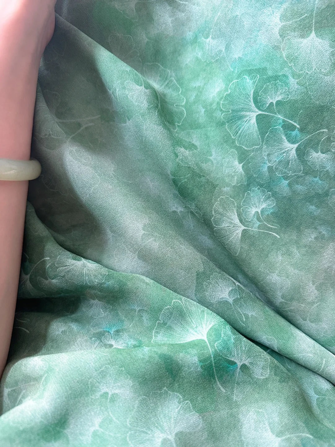Elegant Dark Green Mermaid Ruffled Chiffon Long Prom Dresses Evening Dresses
