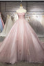 Elegant Mauve Pink Wedding Dresses Prom Gowns