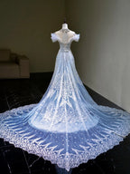 Elegant Mermaid Strapless Long Prom Dresses