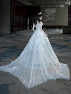 Elegant Mermaid Strapless Long Prom Dresses