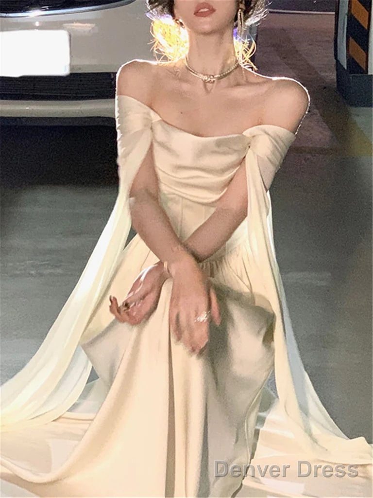 Elegant New Fashion Prom Ladies Vestido Vintage Long Prom Dresses