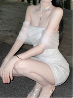 Elegant One-Shoulder Design Hip-Hugging 19Th Birthday Homecoming Dresses