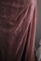 Elegant Pink Mermaid Spaghetti Strap Sequined Long Prom Dresses Evening Dresses