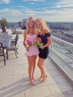 Elegant Pink Short Prom Dress Short Prom Dress Homecoming Dresses