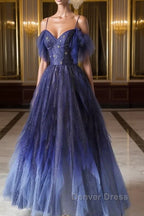 Elegant Purple Stars A Line Prom Dresses Love Elegant Purple Star Lolita