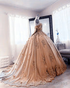 Elegant Quinceanera Dresses Ball Gowns Off The Shoulder